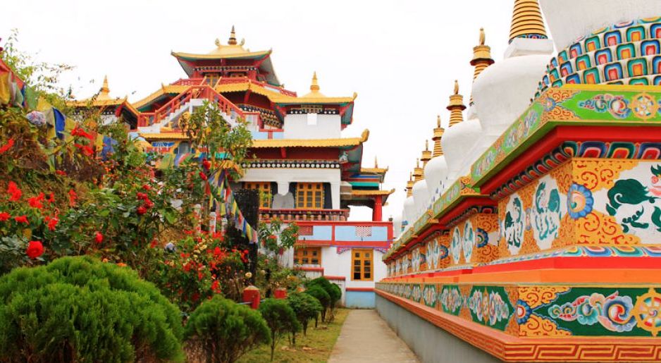 One of the many Monasteries at Kalimpong Image Credits: naturalhighsafaris.com