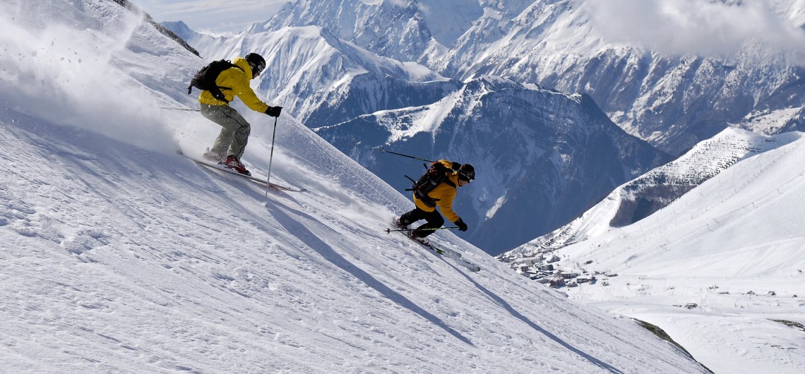 Alps Skiing