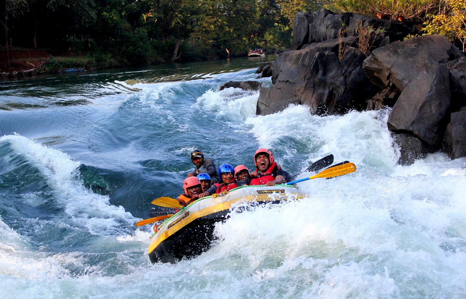 Rafting at Kundalika Image Credits: deepunandakumar.wordpress.com