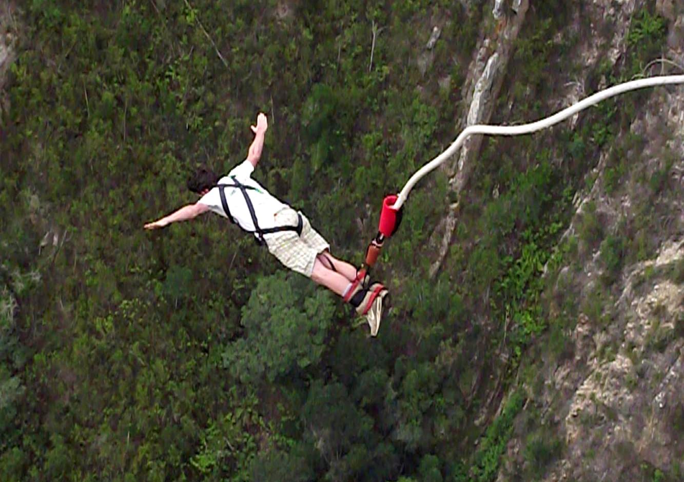 Bungee Jumping at Rishikesh Image Credits: royaltripmaker.com