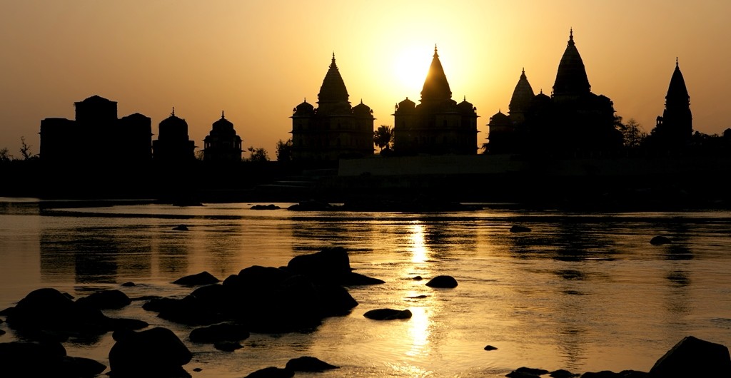 Sunset on Betwa River