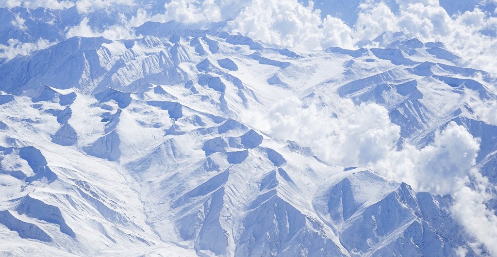 Aerial View of the Himalayas