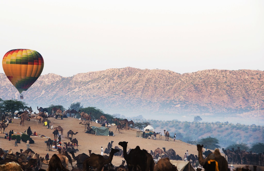 Ballooning over Jaipur, Rajasthan