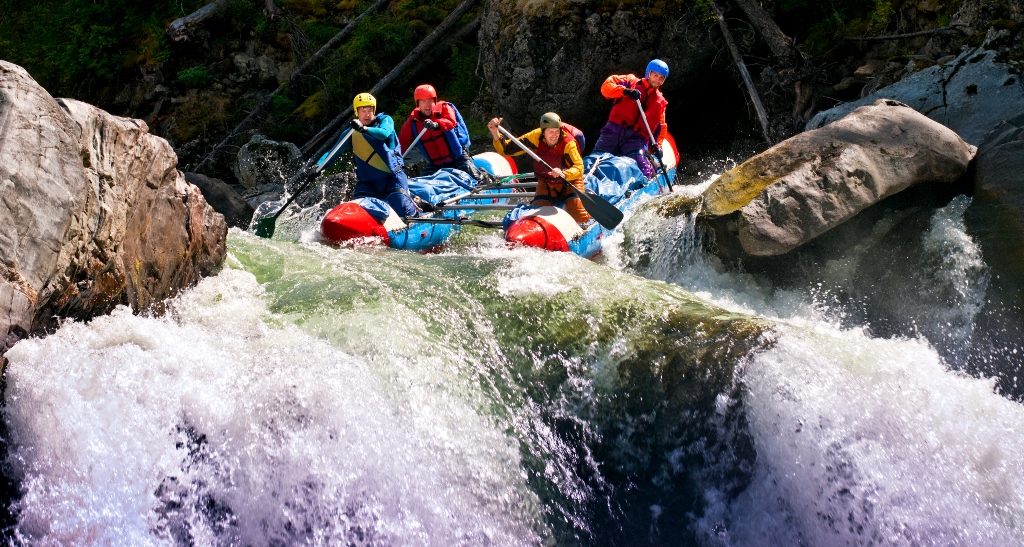 Rafting in India