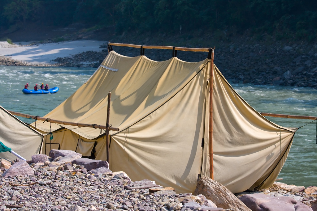 Camping at Rishikesh