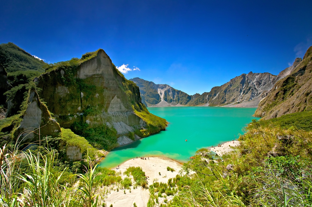 Crater Lake of Mt. Pinatubo