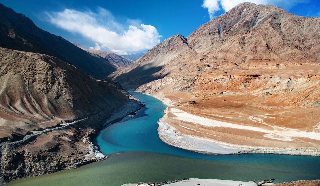 Indus - Zanskar Confluence