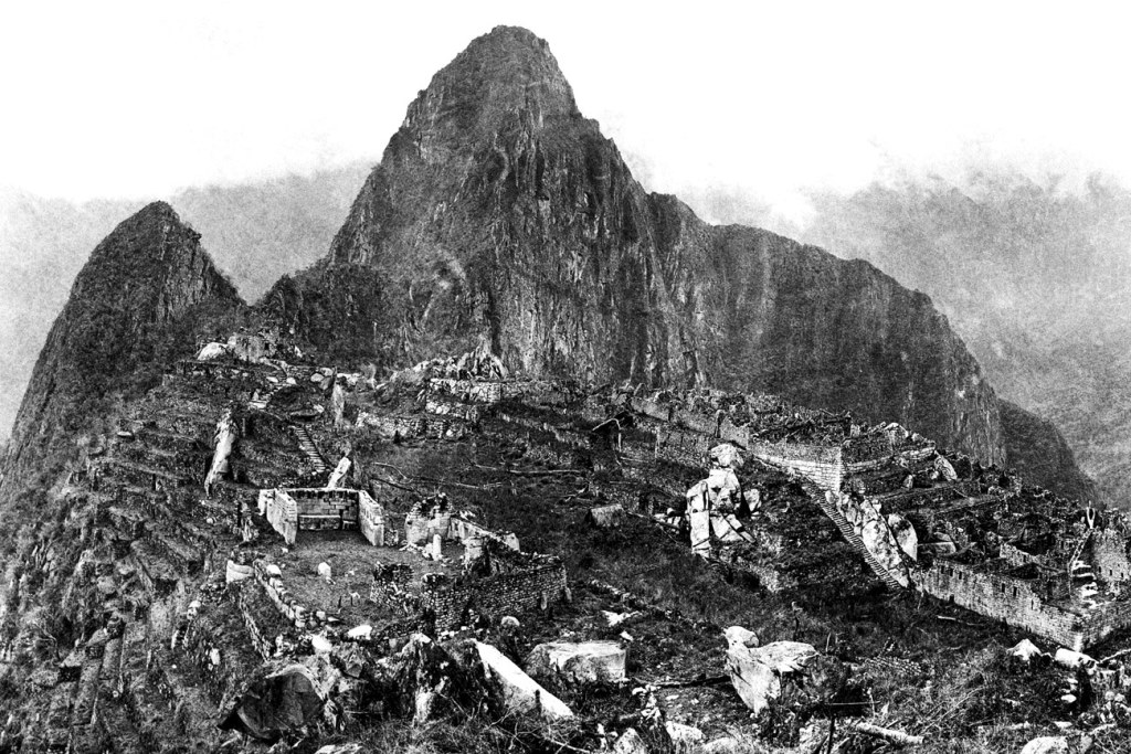 Machu Picchu in 1912 Image Credits: wikipedia.org