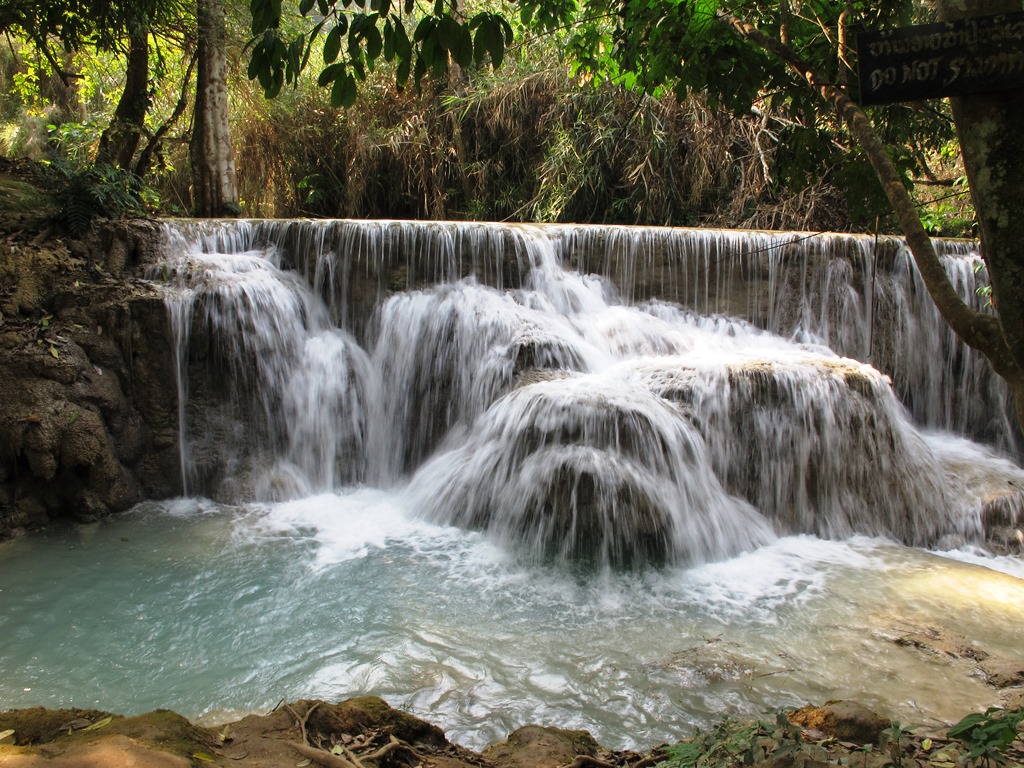 Kuangsi Waterfall Laos