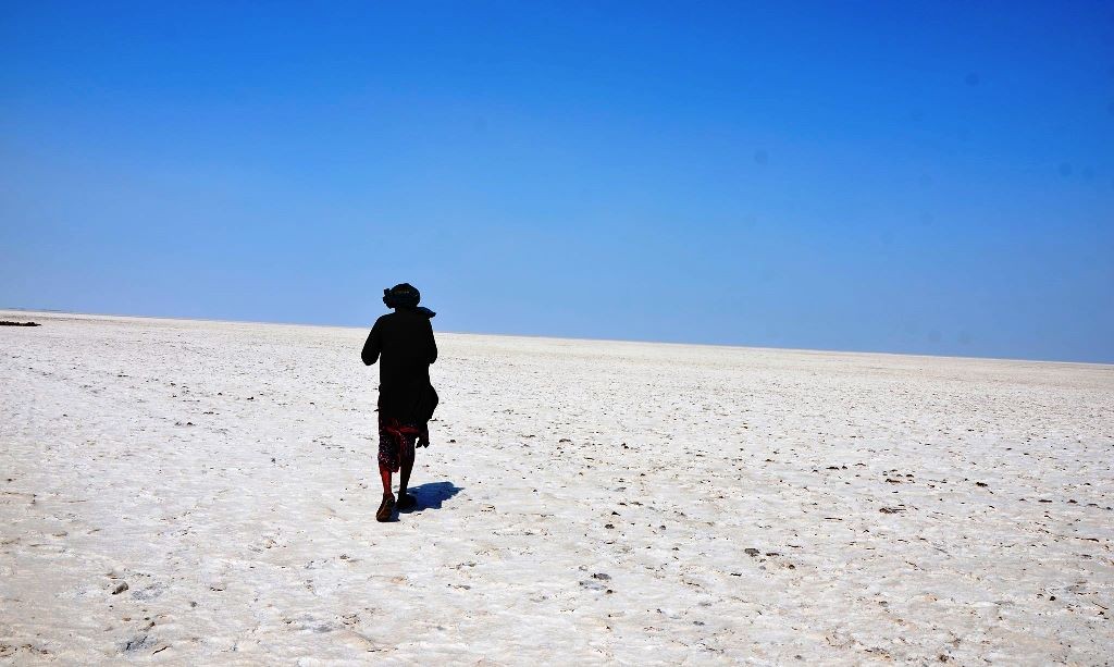 Vast Salt Desert in the Rann of Kutch