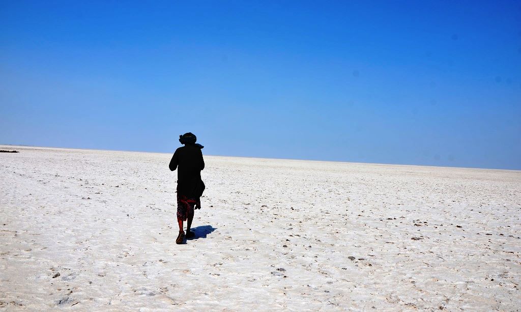 Vast Salt Desert in the Rann of Kutch