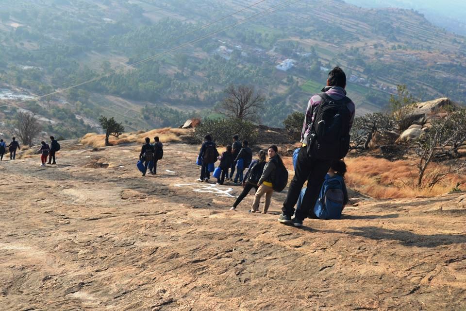 One of the many treks around Bangalore