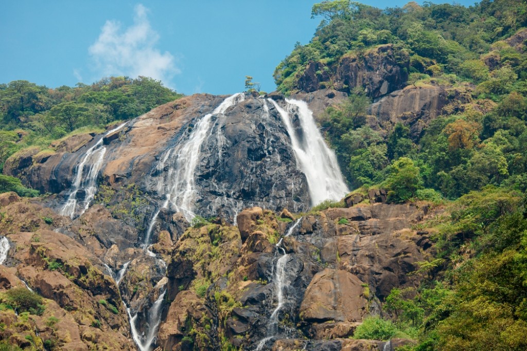 Gorgeous Dudhsagar falls!