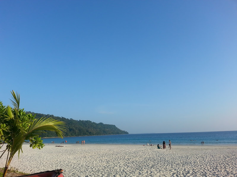 The picture perfect Radhanagar Beach at Andaman 