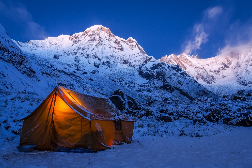 Camping in the Annapurna Sanctuary