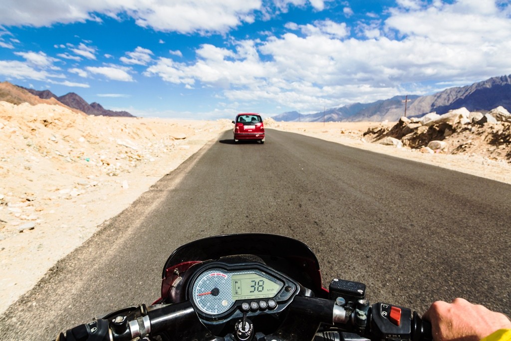 Ladakh is a popular destination for Motorbike Expeditions