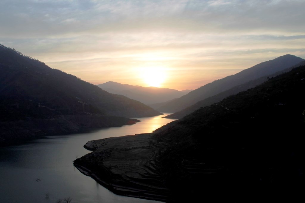 Tehri Dam in Uttarakhand