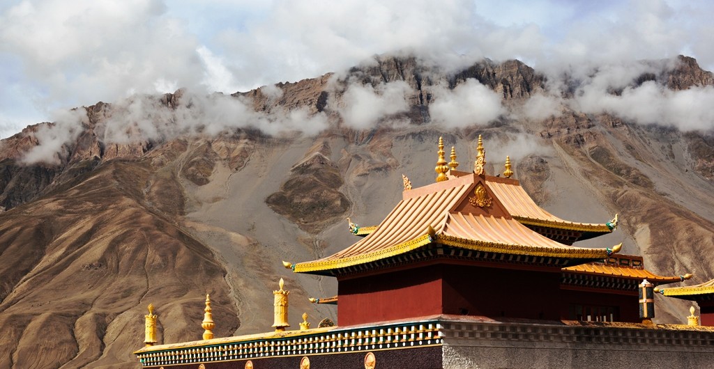 A Buddhist Temple in Kaza