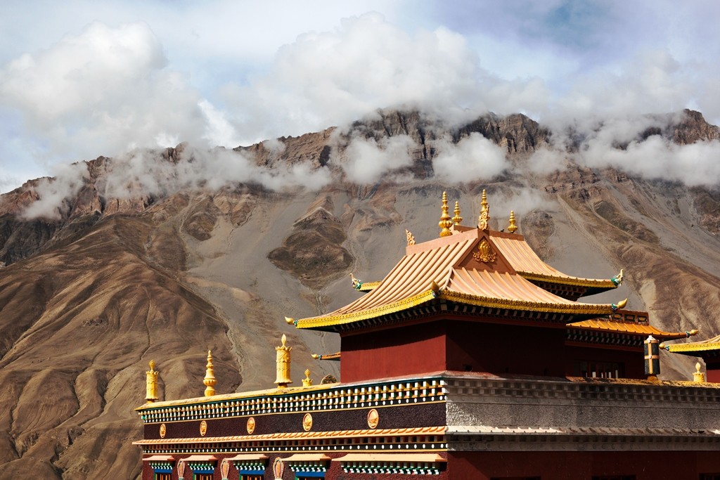A Buddhist Temple in Kaza