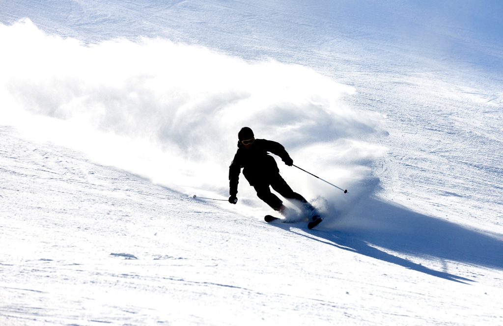 Skiing is fun once you learn the skills!