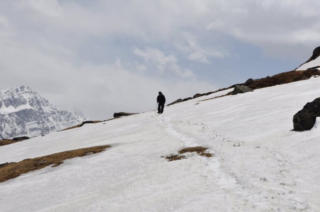 Winter trekking has its own charms