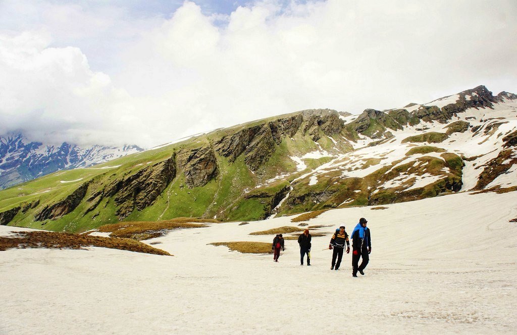 Bhrigu Trek with Snow