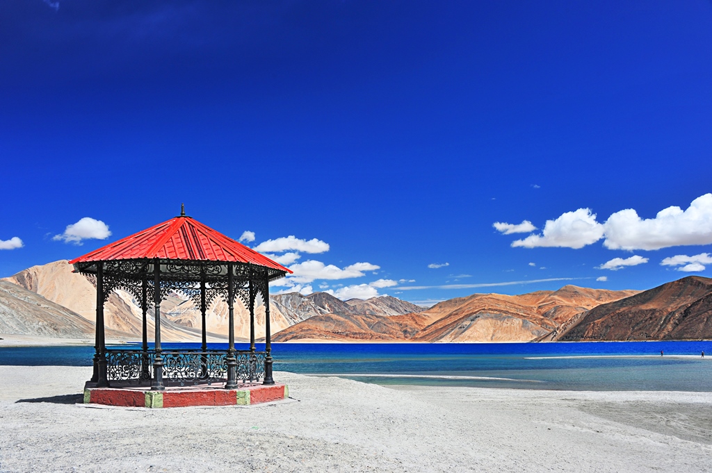 Pangong Tso Lake in Ladakh