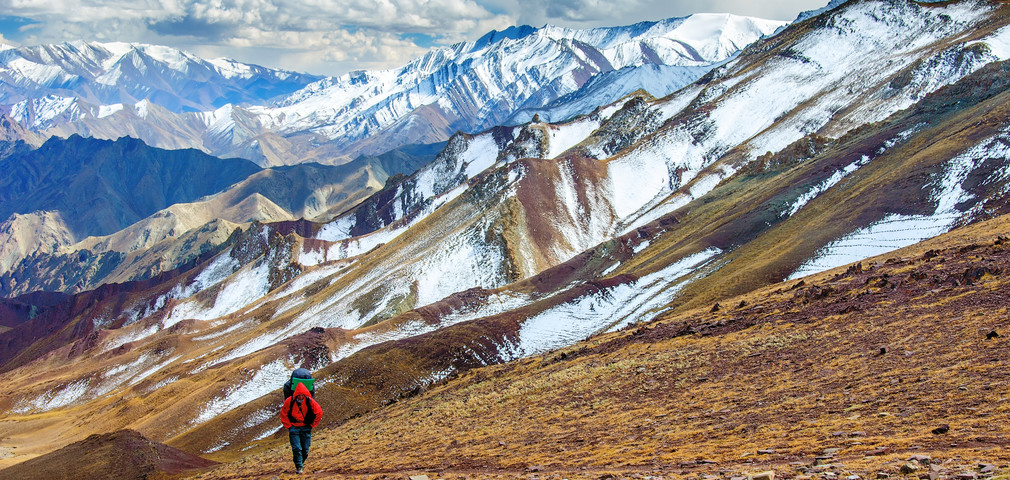 Markha valley is a treat to the eye; a scenic depiction of Markha valley