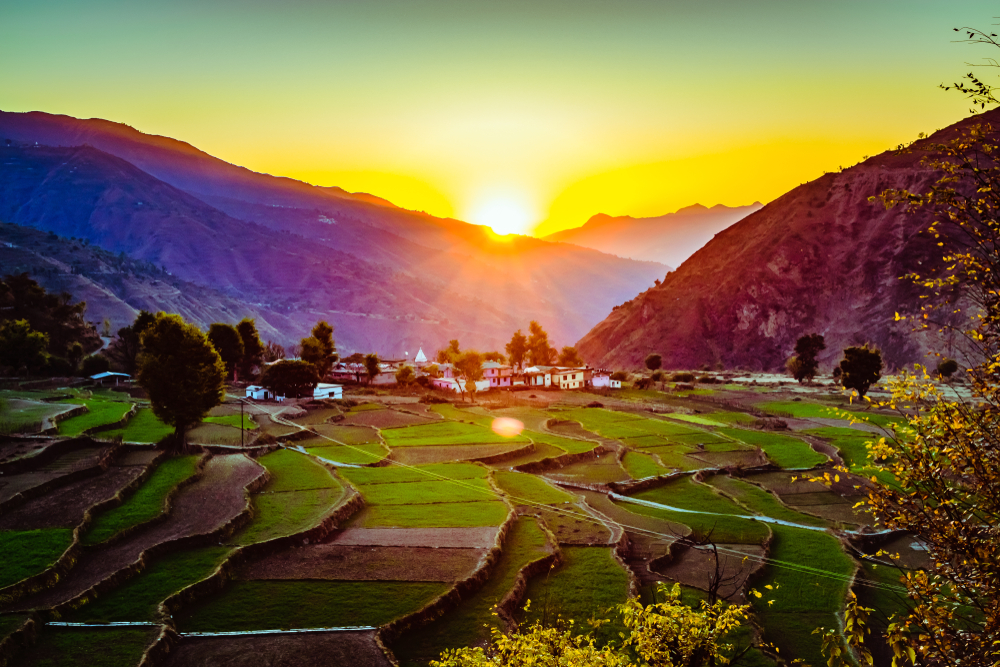 Pantwari village, Nag Tibba trek 