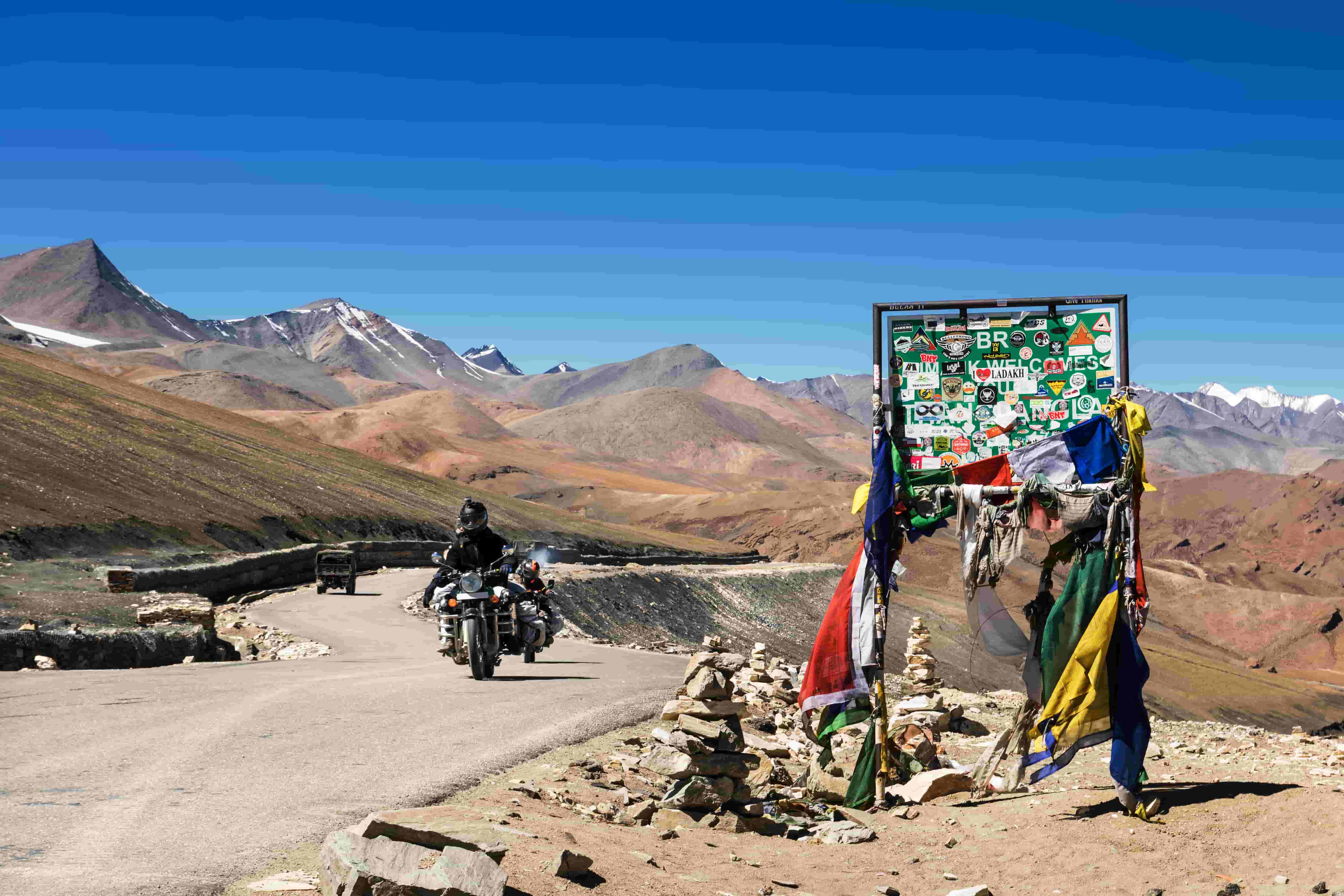 Ladakh on a motorbike expedition is a fantastic idea!