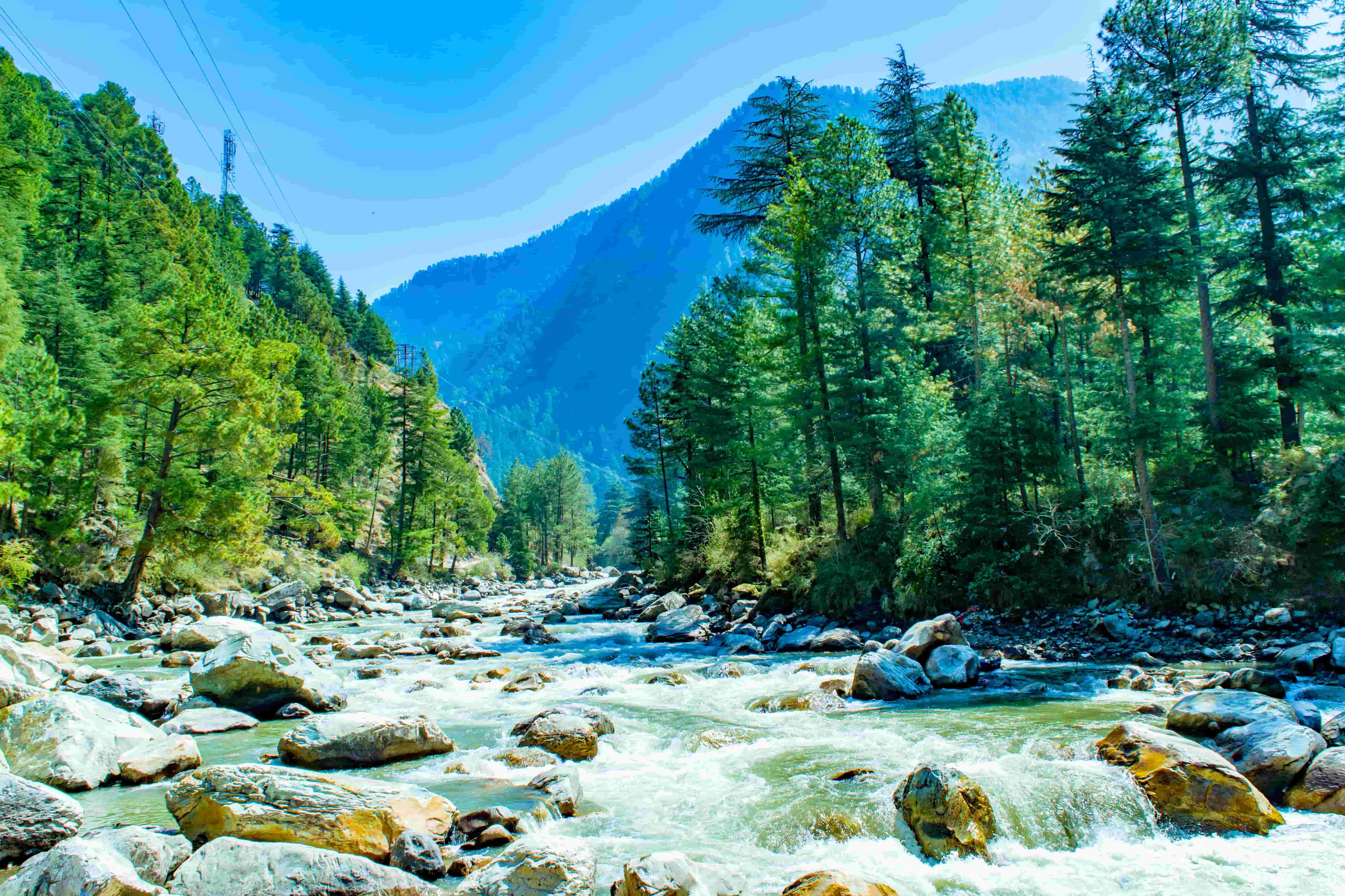 River Parvati in Kasol 