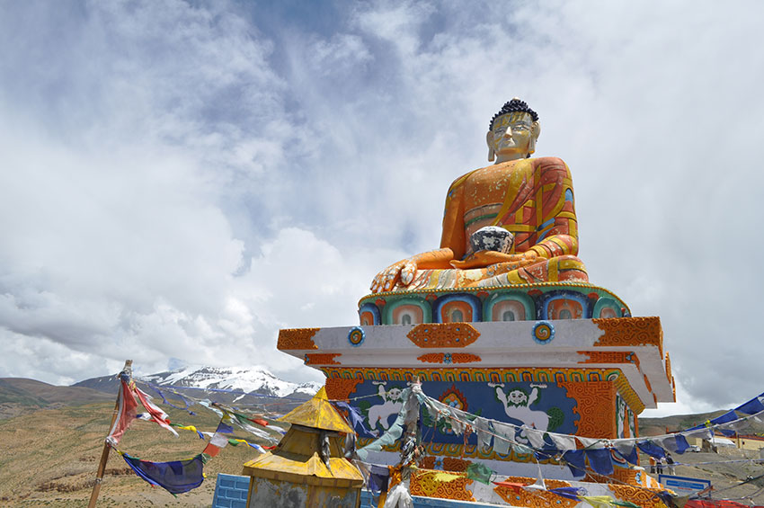 Buddha Statue in Langza